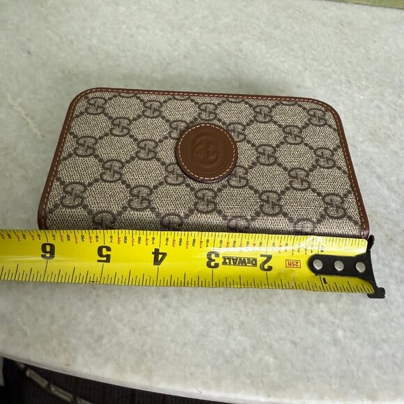 GUCCI GG Bi-fold Wallet Folio iPhone 15 Case 760184 - Picture 11 of 12